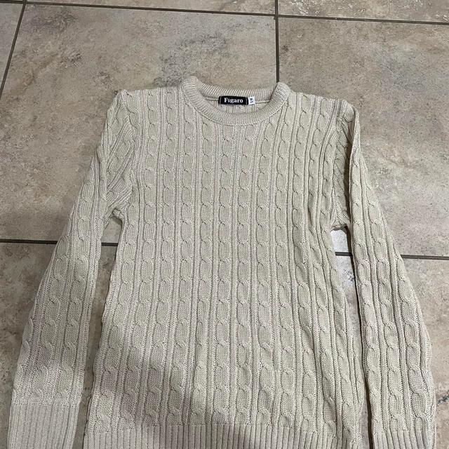 Women's Jumper - Cream/Tan - M on Productcaster.