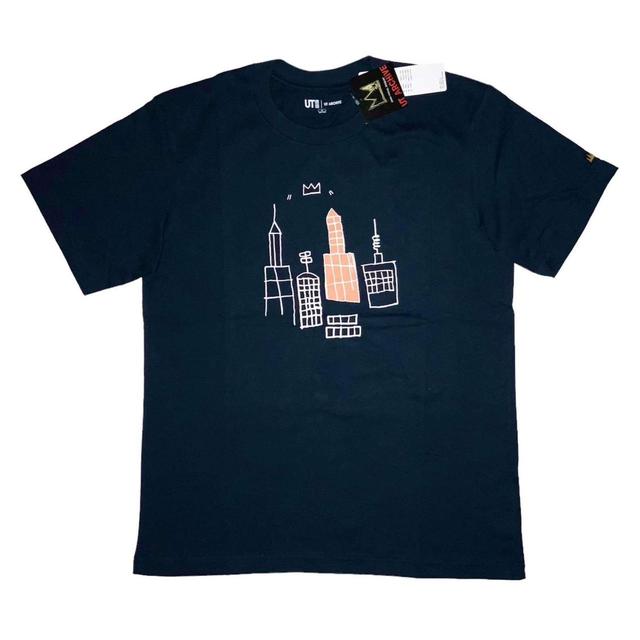 UNIQLO Men's T-shirt - Navy - M on Productcaster.