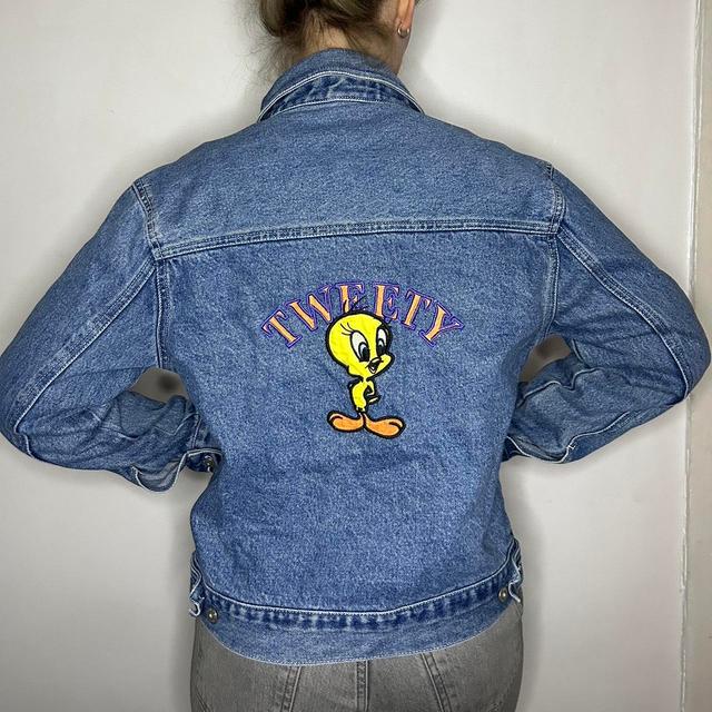 Looney Tunes Women's Jacket - Blue - M on Productcaster.