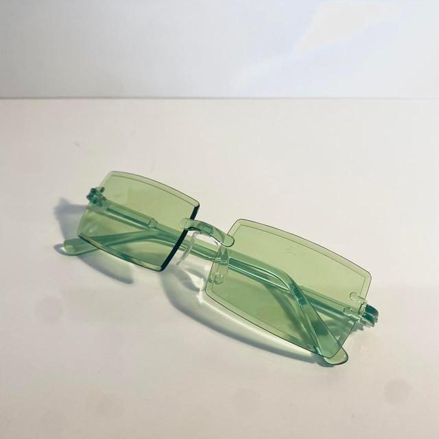 Women's Sunglasses - Green on Productcaster.