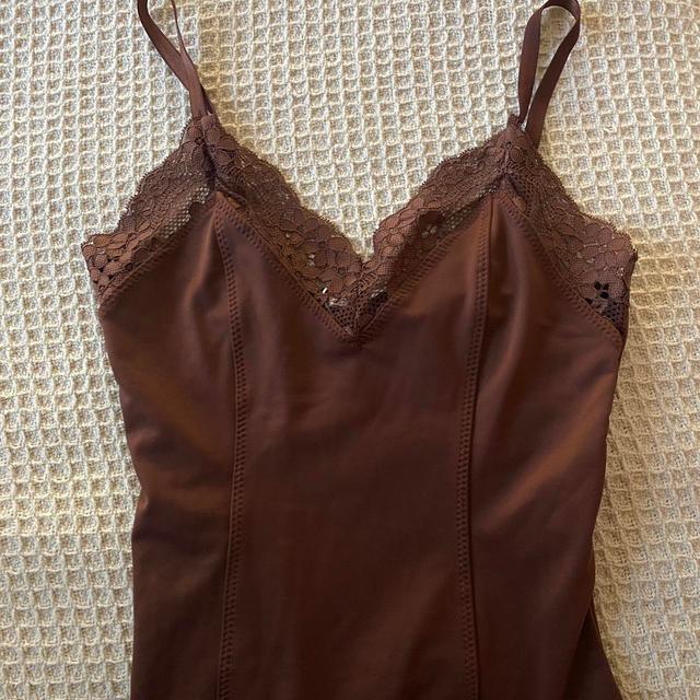 Zara Women's Bodysuit - Brown - S on Productcaster.