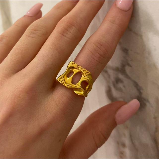 Vintage Women's Ring - Gold/Yellow on Productcaster.