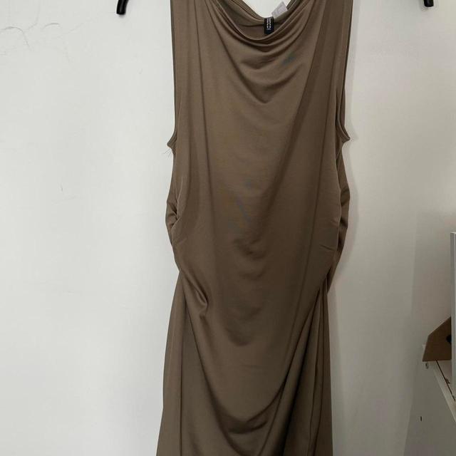 H&M Women's Bodycon Dress - Brown - 14 on Productcaster.