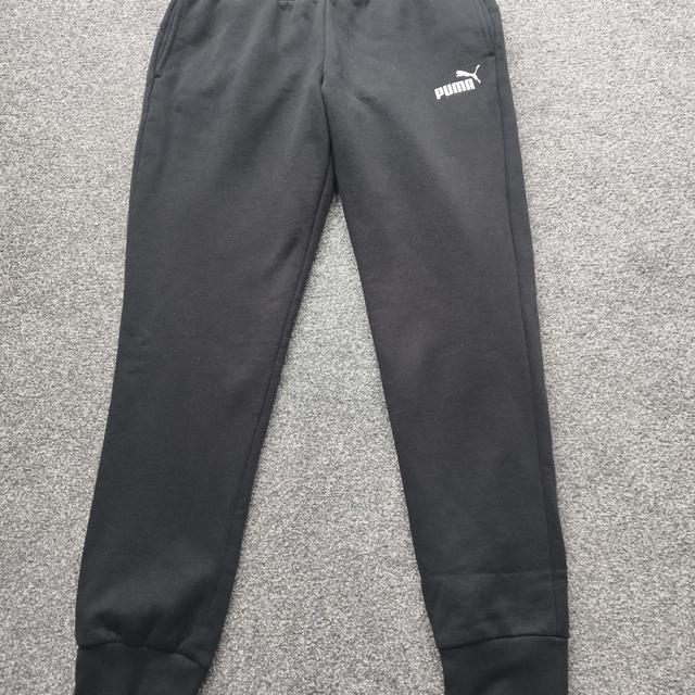 Puma Women's Sweatpants - Black/White - UK 10 on Productcaster.