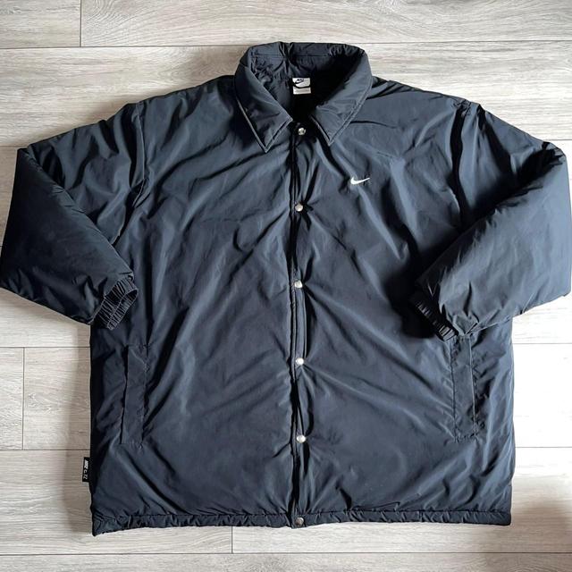 Nike Men's Overcoat - Black - L on Productcaster.