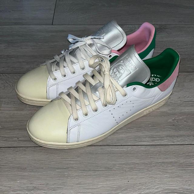 Palace Men's Trainers - White/Green - UK 10.5 on Productcaster.