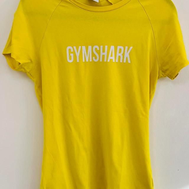 Gymshark Men's T-shirt - Yellow - M on Productcaster.