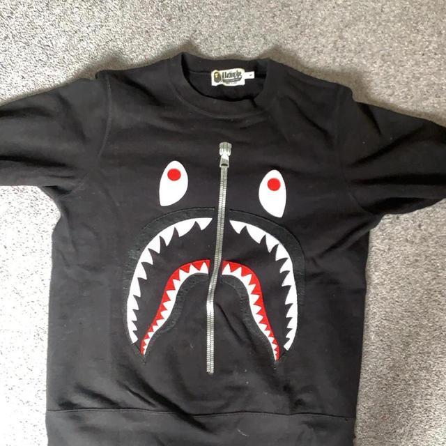 BAPE Men's Jumper - Grey - S on Productcaster.