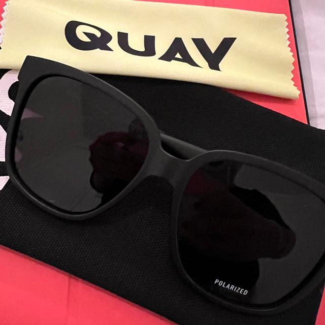 Quay Australia Women's Sunglasses - Black on Productcaster.