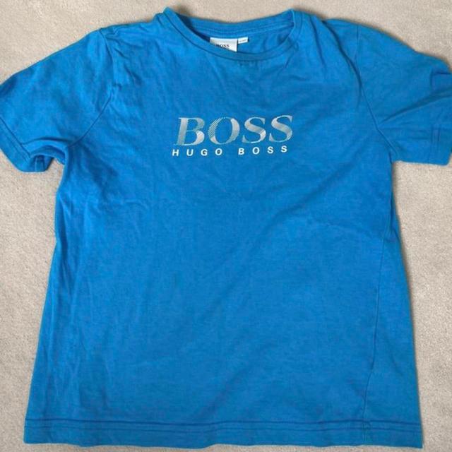 BOSS Kids' T-shirt - Blue - 6 years on Productcaster.