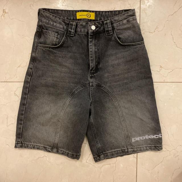 Men's Shorts - Black/Grey - S on Productcaster.