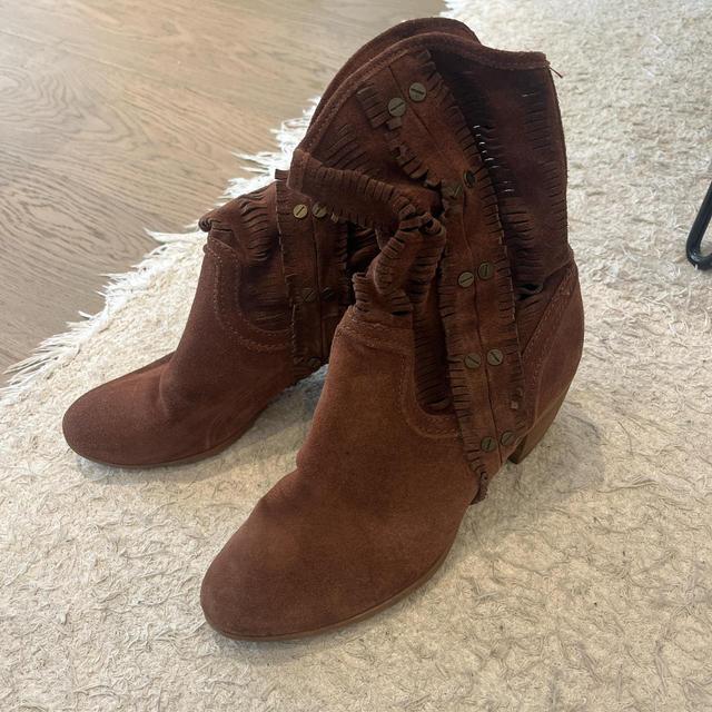 Nine West Women's Ankle Boots - Brown/Tan - UK 6 on Productcaster.