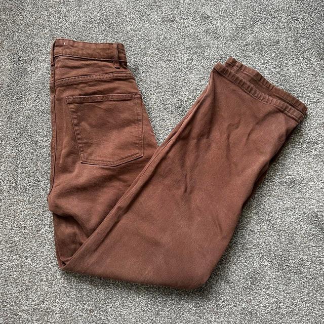 Women's Jeans - Brown - S on Productcaster.