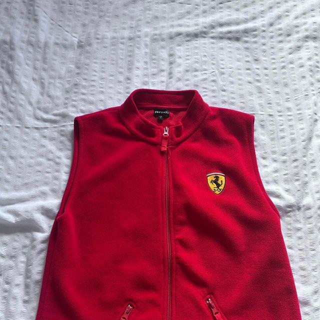 Ferrari Men's Gilet - Red - S on Productcaster.