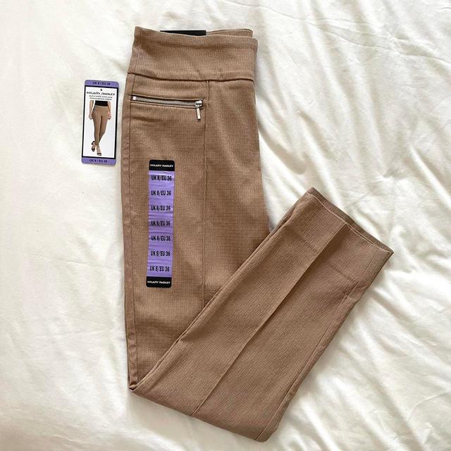 Costco Women's Straight leg Trousers - Tan/Brown - UK 8 on Productcaster.