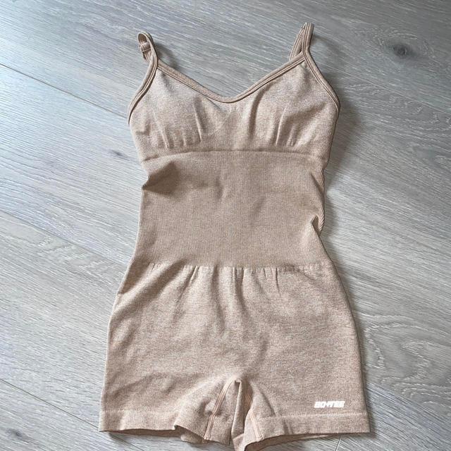 Bo+Tee Women's Playsuit - Tan - XS on Productcaster.