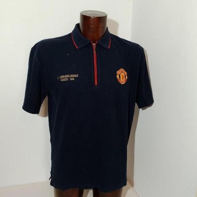 Preloved Men's Polo shirt - Navy - M on Productcaster.