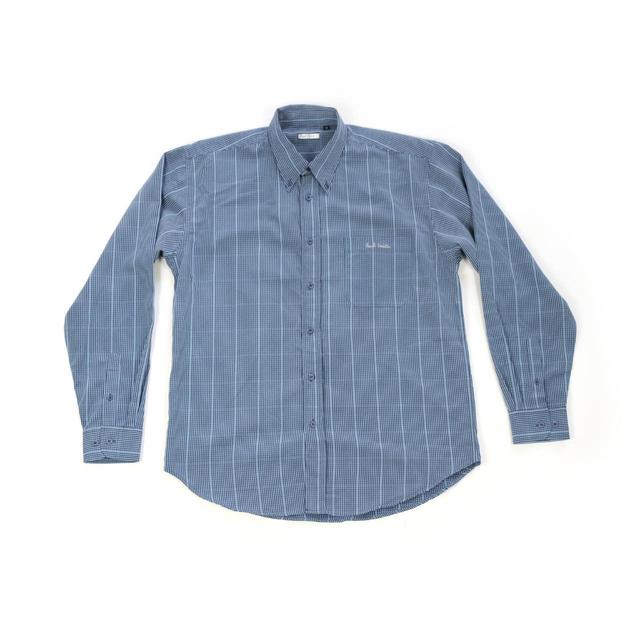 Paul Smith Men's Shirt - Blue - L on Productcaster.