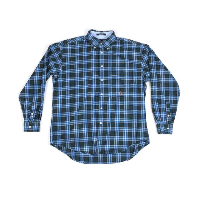 Tommy Hilfiger Men's Shirt - Blue - L on Productcaster.