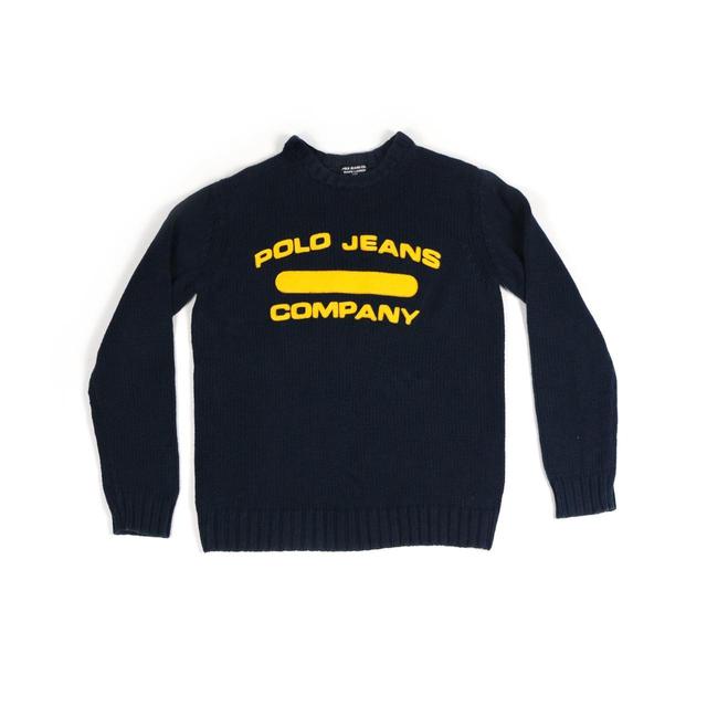 Polo Ralph Lauren Men's Jumper - Blue - M on Productcaster.