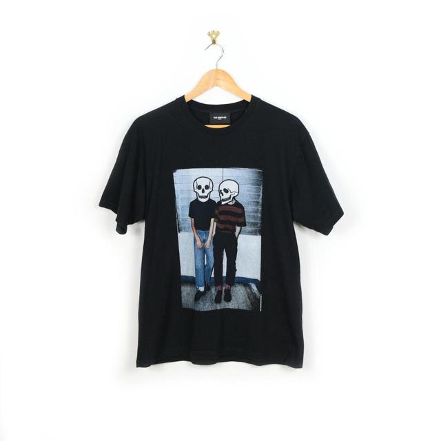 The Kooples Men's T-shirt - Black - M on Productcaster.