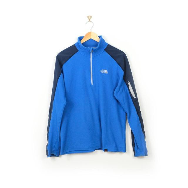 The North Face Men's Sweatshirt - Blue - S on Productcaster.