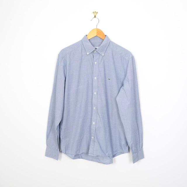 Lacoste Men's Shirt - Blue - L on Productcaster.