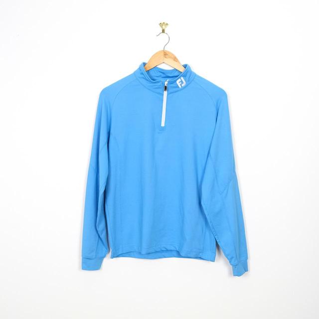 FootJoy Men's Sweatshirt - Blue - S on Productcaster.