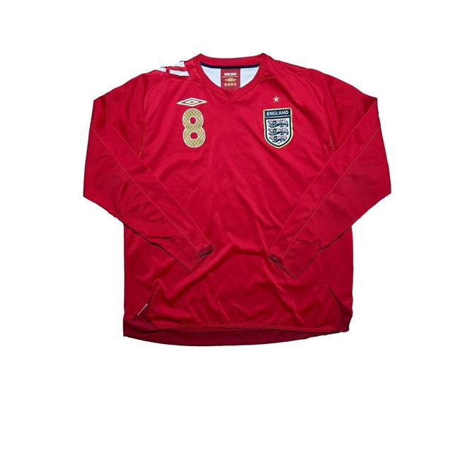 Umbro Men's T-shirt - Red - XXL on Productcaster.