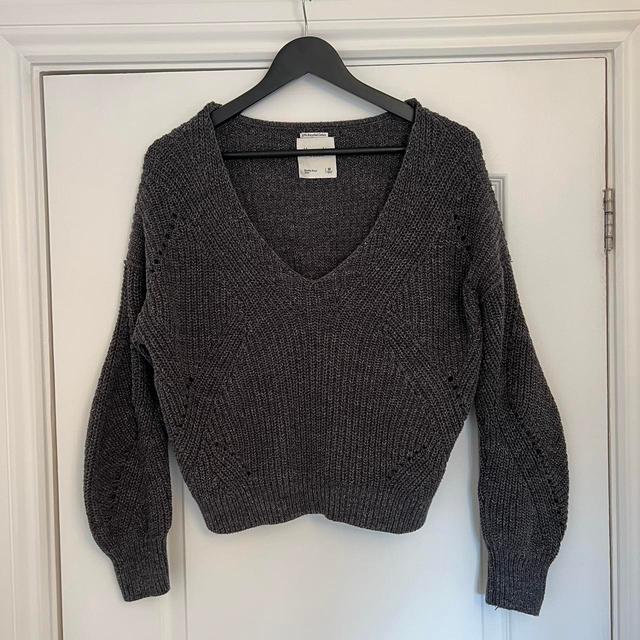 Abercrombie & Fitch Women's Jumper - Grey - M on Productcaster.