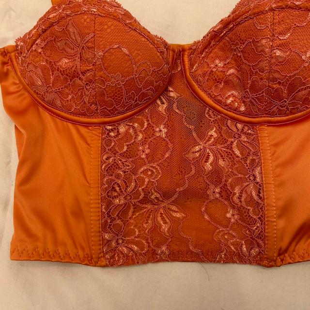 Urban Outfitters Women's Corset - Orange - S on Productcaster.