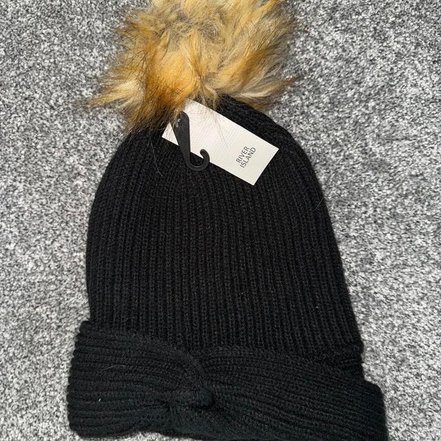 River Island Women's Beanies - Black on Productcaster.