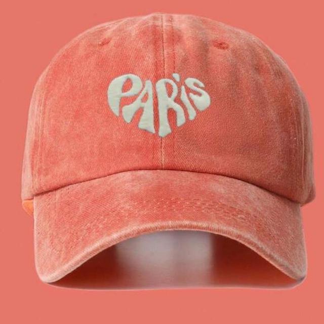 Men's Hat - Pink/Orange on Productcaster.