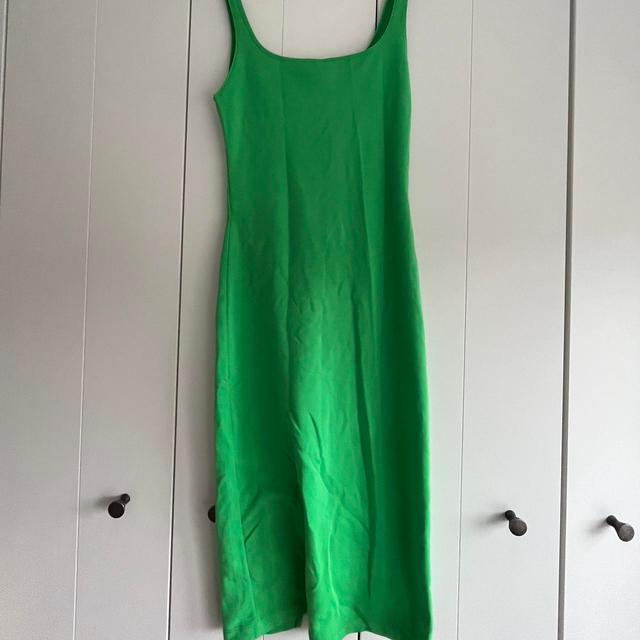 Zara Women's Dress - Green - S on Productcaster.