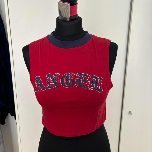 Jaded London Women's Crop top - Red/Burgundy - 12 on Productcaster.