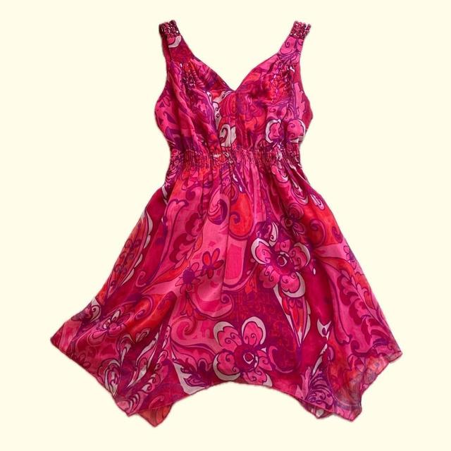 Women's Party Dress - Red/Pink - 12 on Productcaster.