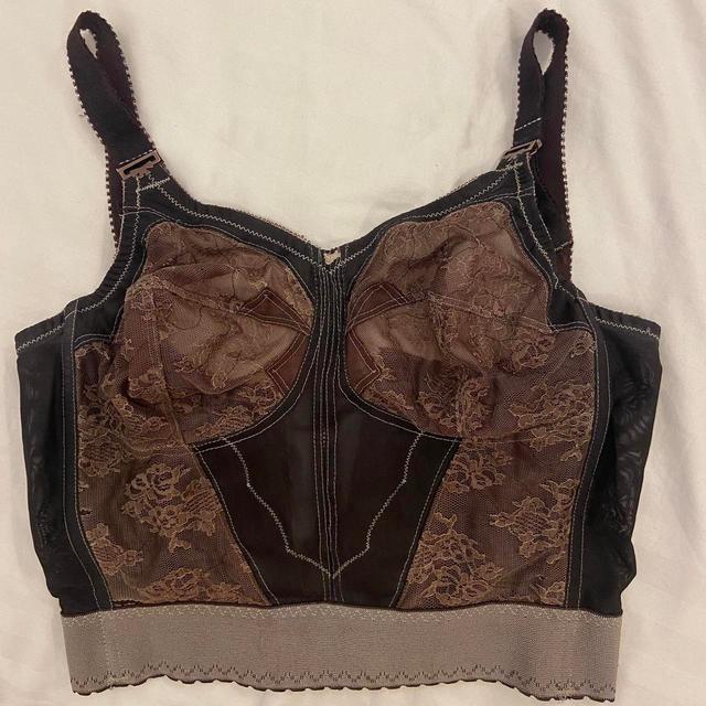 Vintage Women's Corset - Brown - M on Productcaster.