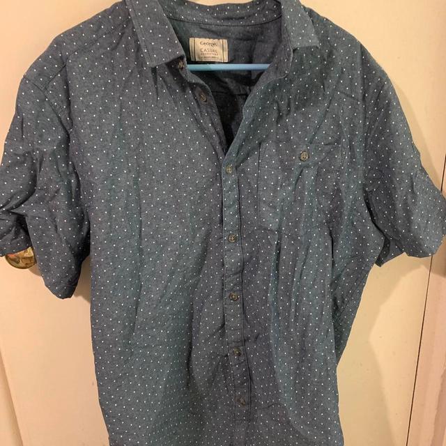 George Men's Shirt - Blue - M on Productcaster.