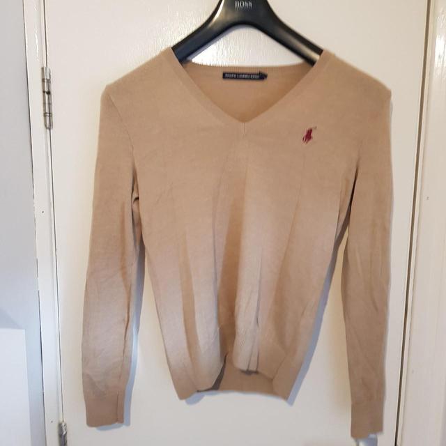 Ralph Lauren Men's Jumper - Brown - L on Productcaster.