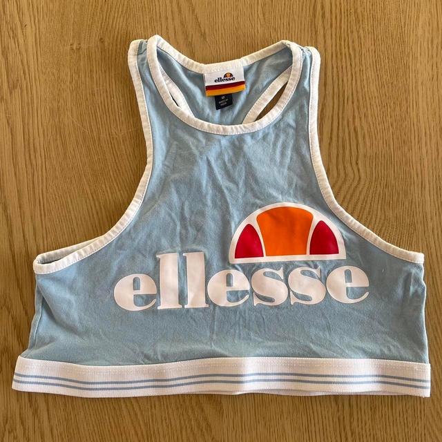 Ellesse Women's Crop top - Blue - 8 on Productcaster.