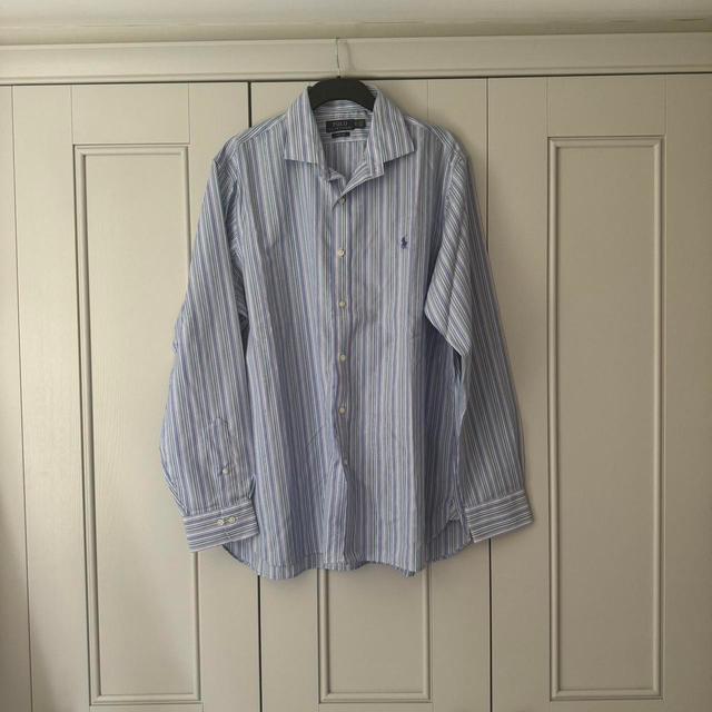 Ralph Lauren Men's Shirt - Blue/Multi on Productcaster.