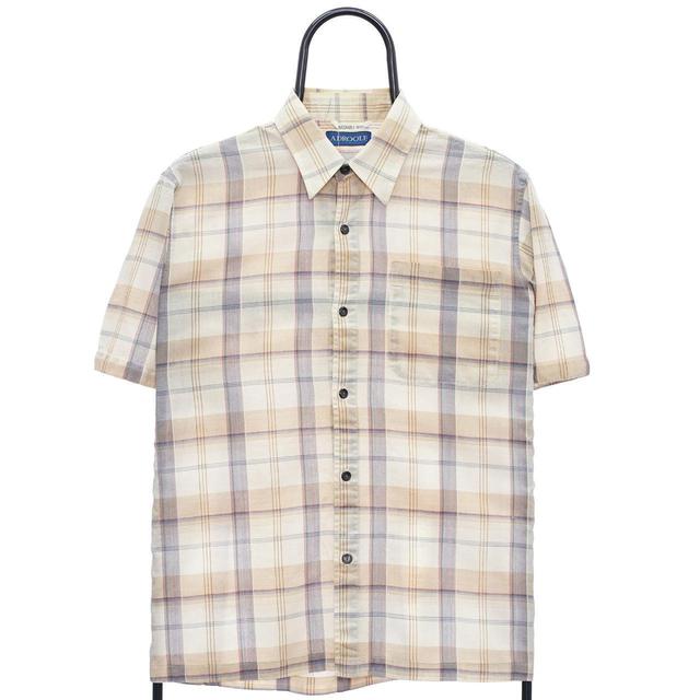 American Vintage Men's Shirt - Cream - M on Productcaster.