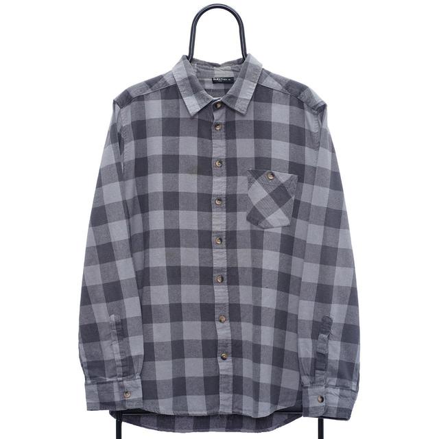 American Vintage Men's Shirt - Grey - XL on Productcaster.