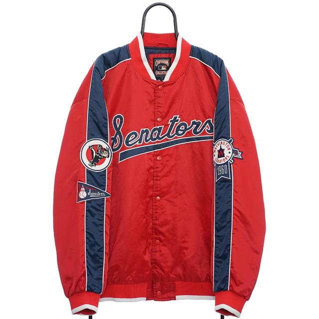 American Vintage Men's Jacket - Red - XXL on Productcaster.