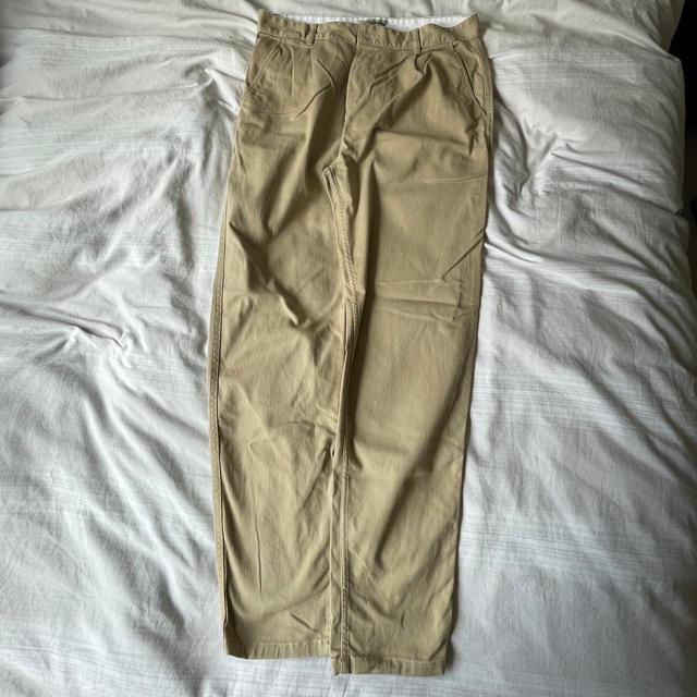 Men's Trousers - Cream - 36" on Productcaster.