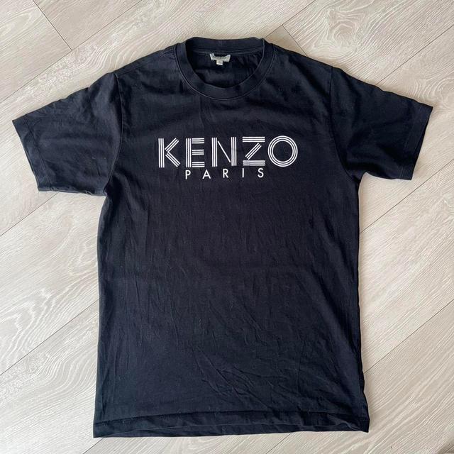 Kenzo Men's T-shirt - Black - S on Productcaster.