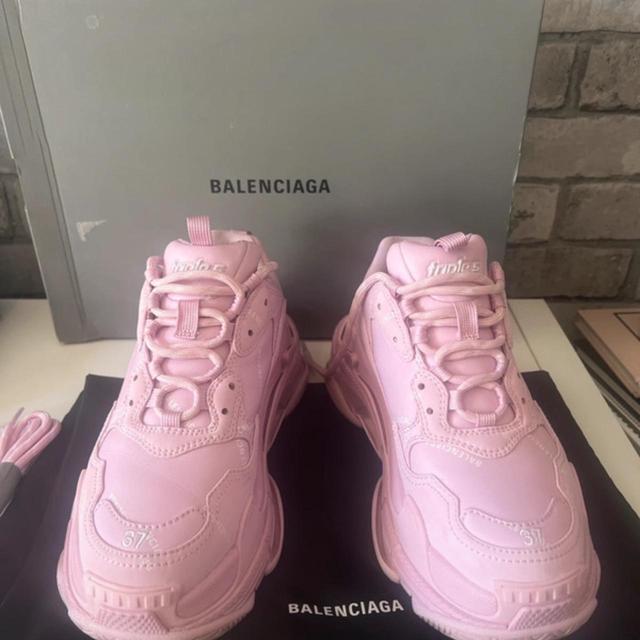 Balenciaga Women's Trainers - Pink - UK 5 on Productcaster.