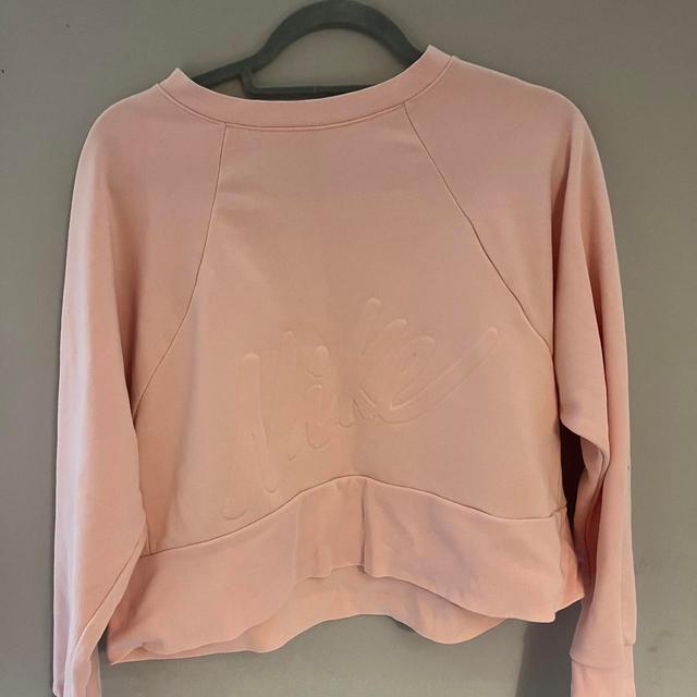 Nike Women's Jumper - Pink - M on Productcaster.