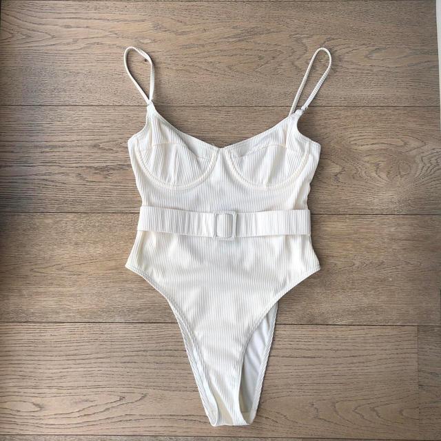 South Beach Women's Bodysuit - Cream - 8 on Productcaster.