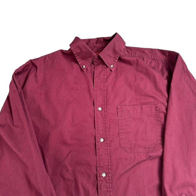 Wrangler Men's Shirt - Red - XL on Productcaster.